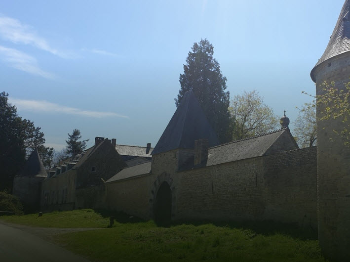 Le château Gaiffier, Belgium